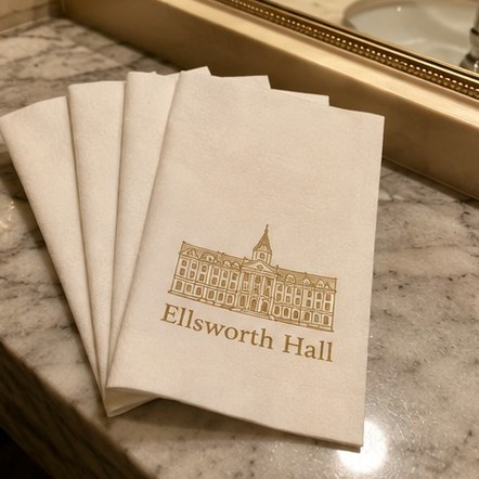 Customized napkins for hotels and venues