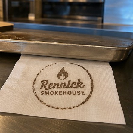 Napkins with logo printing